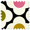 Orla Kiely Spot Flower, Red Multi - Roman Blind